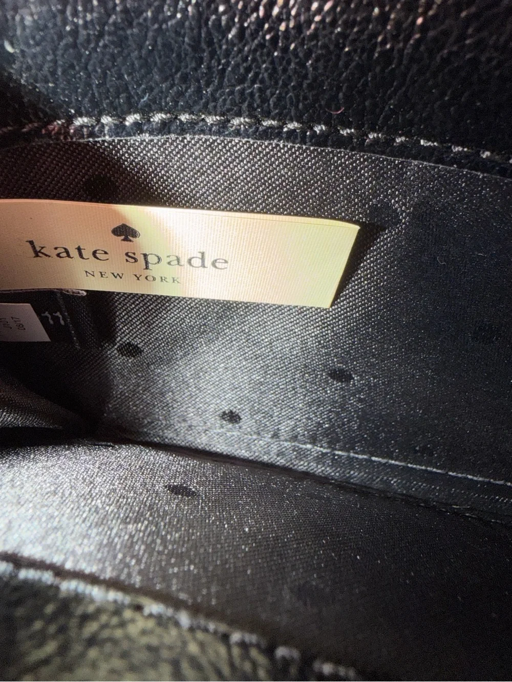 Black Kate Spade Embroidered Rose  Rosetta Wallet - Continental Large Zip Wallet